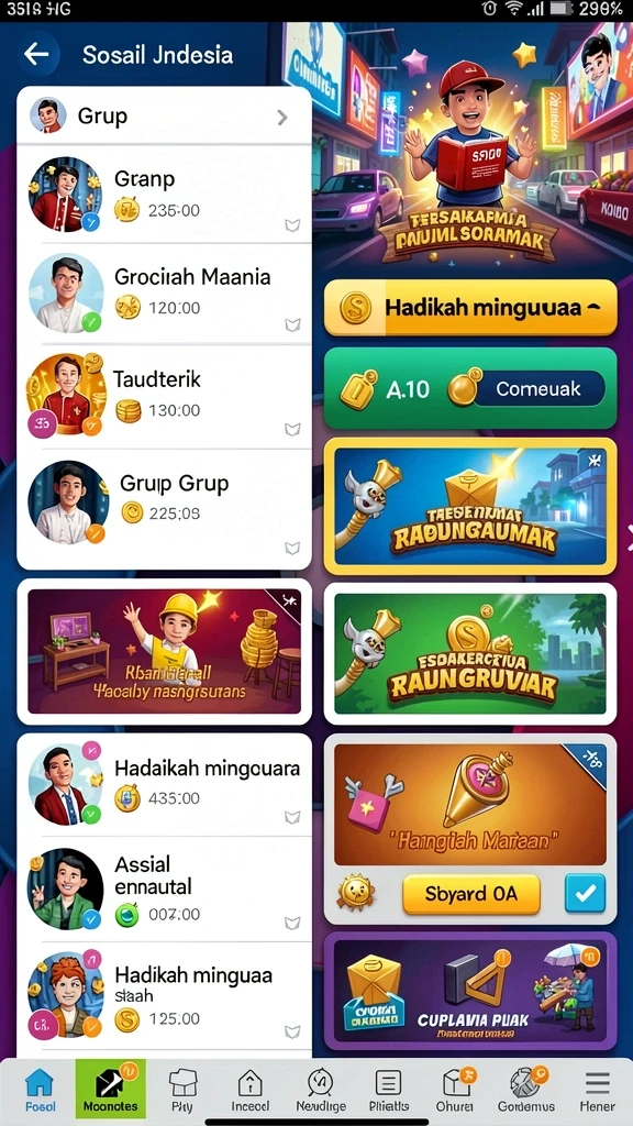 567luck - Tampilan antarmuka permainan yang menarik dan user-friendly.