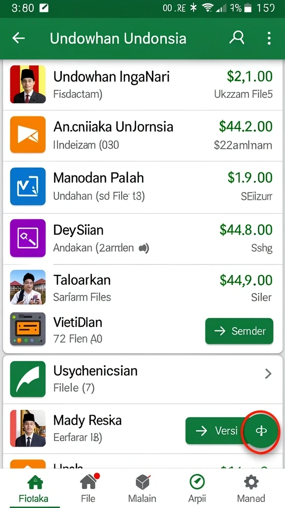 jktjkt - Tampilan antarmuka permainan yang menarik.