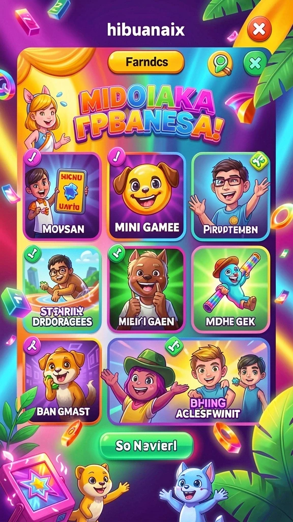 marina77 - Screenshot: Tampilan berbagai karakter yang bisa dipilih.