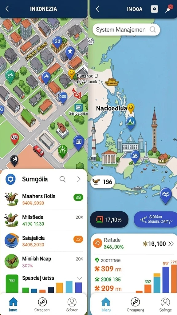 naga11 - Tampilan antarmuka utama NAGA11 yang menarik.
