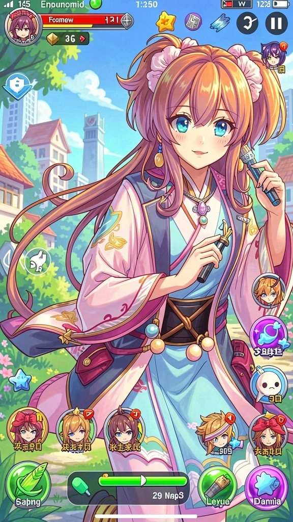 poros77 - Screenshot 1 menunjukkan karakter utama dalam aksi.